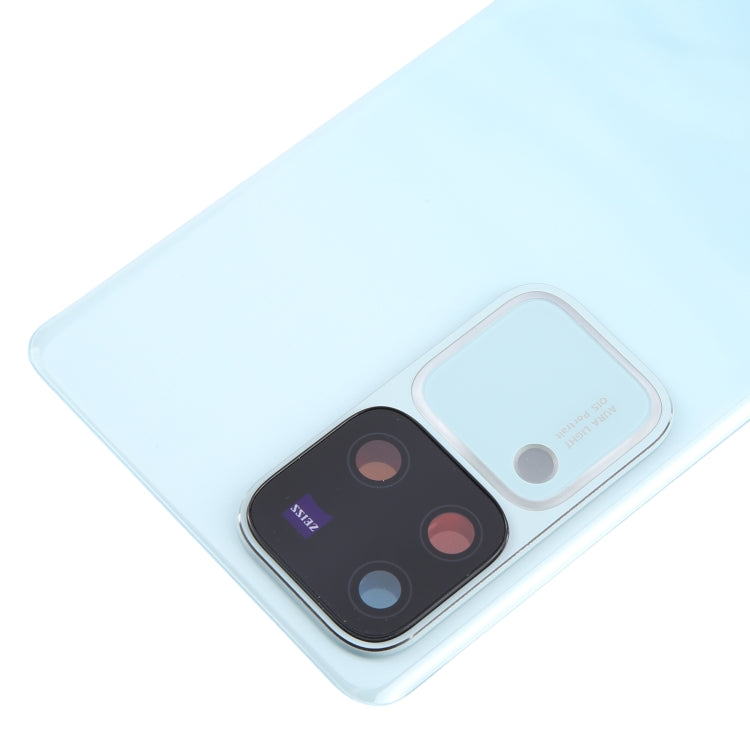 For vivo V30 Pro Battery Back Cover with Camera Lens Cover(Blue)