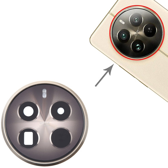 For Realme 12 Pro+ Original Camera Lens Cover (Gold)