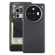 For vivo X100 Battery Back Cover with Camera Lens Cover(Black) - Back Cover by PMC TechLife | Online Shopping South Africa | PMC TechLife | Buy Now Pay Later Mobicred