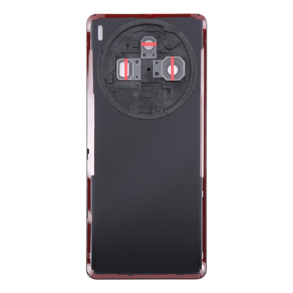 For vivo X100 Battery Back Cover with Camera Lens Cover(Black)