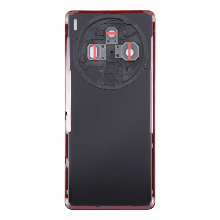 For vivo X100 Battery Back Cover with Camera Lens Cover(Black)