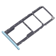 For Samsung Galaxy A06 SM-A065F Original SIM Card Tray + SIM Card Tray + Micro SD Card Tray (Green)