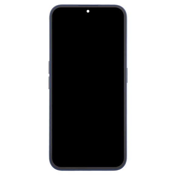 For Nothing Phone (2A) A142 5G Original AMOLED LCD Screen Digitizer Full Assembly with Frame (Blue)