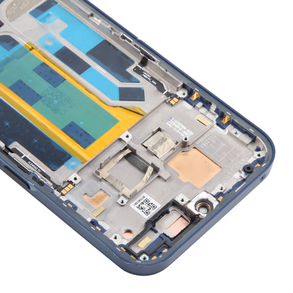 For Nothing Phone (2A) A142 5G Original AMOLED LCD Screen Digitizer Full Assembly with Frame (Blue)