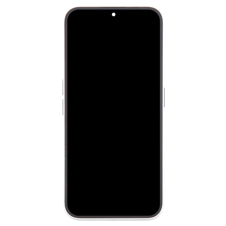 For Nothing Phone (2A) A142 5G Original AMOLED LCD Screen Digitizer Full Assembly with Frame (White)