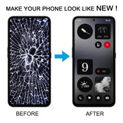 For Nothing CMF Phone 1 Original OLED LCD Screen Digitizer Full Assembly with Frame (Black)