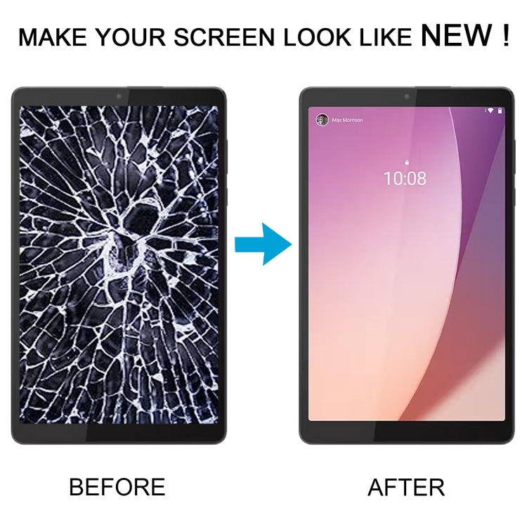 For Lenovo Tab M8 4th Gen TB300 TB300FU TB300XU LCD Screen with Digitizer Full Assembly(Black)