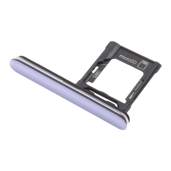 For Sony Xperia Ace SIM + Micro SD Card Tray (Purple)