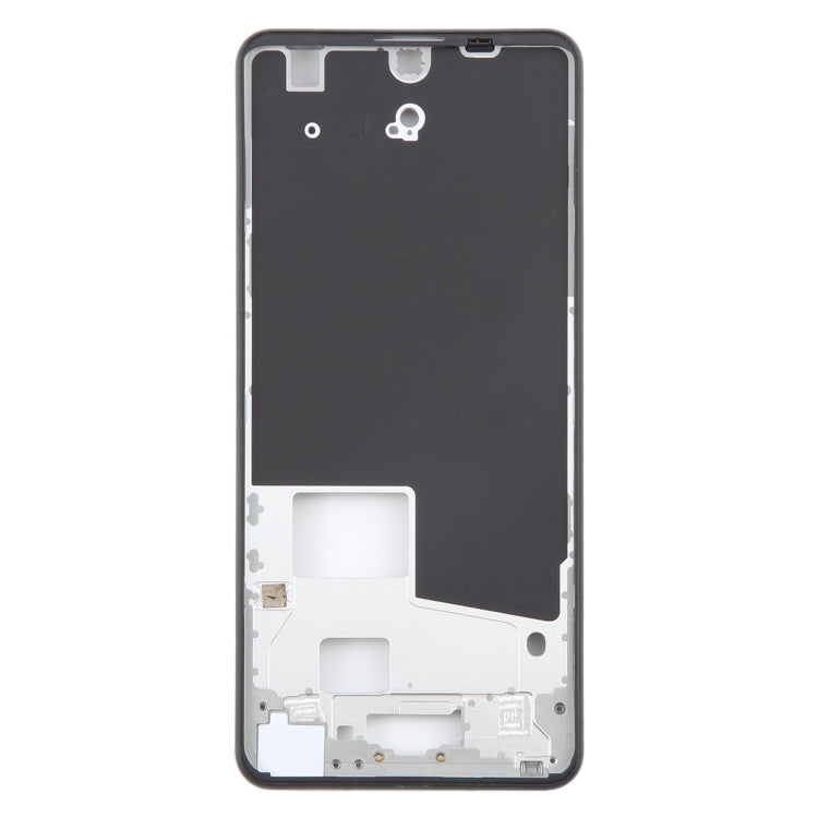 For Sharp Aquos R5G Original Middle Frame Bezel Plate (Silver)