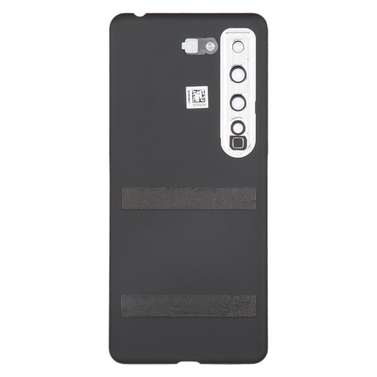 For Sharp Aquos R5G Original Battery Back Cover(Black)