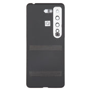 For Sharp Aquos R5G Original Battery Back Cover(Black)