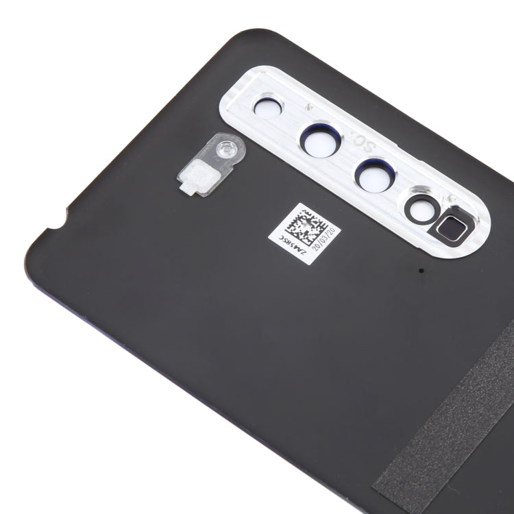 For Sharp Aquos R5G Original Battery Back Cover(Blue)