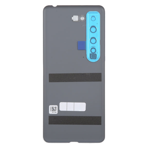 For Sharp Aquos R5G Original Battery Back Cover(White)