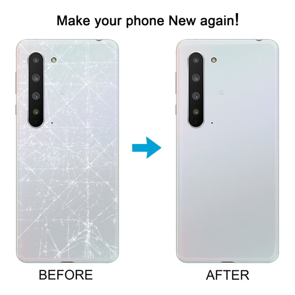 For Sharp Aquos R5G Original Battery Back Cover(Black)