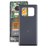 For Sharp Aquos R6 Original Battery Back Cover(Black)