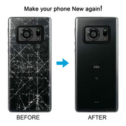 For Sharp Aquos R6 Original Battery Back Cover(Black)