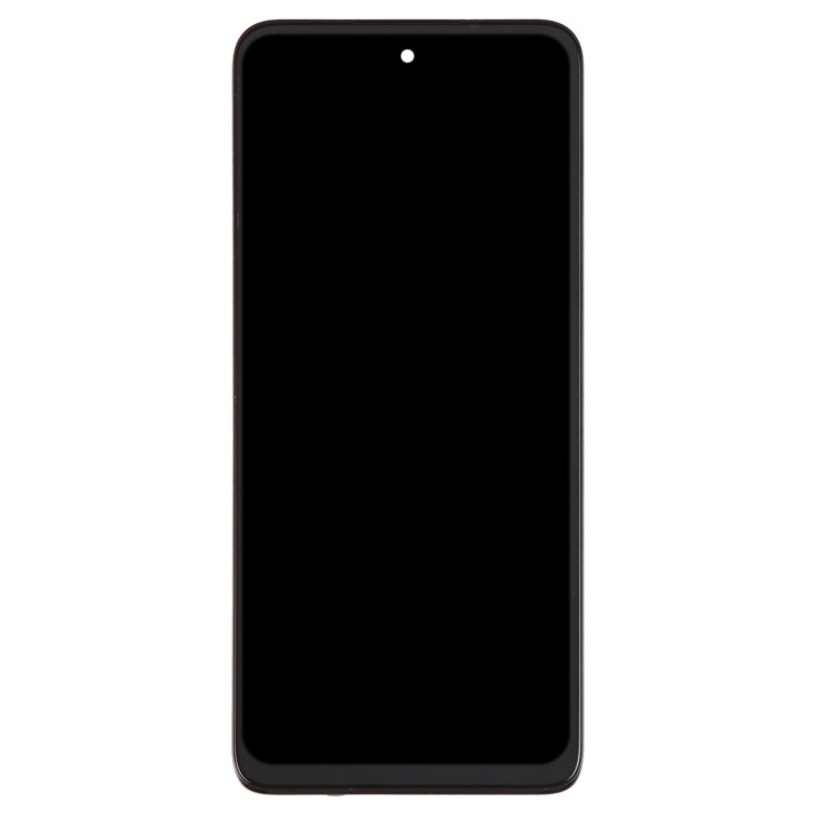 For Motorola Moto G73 OEM LCD Screen Digitizer Full Assembly With Frame