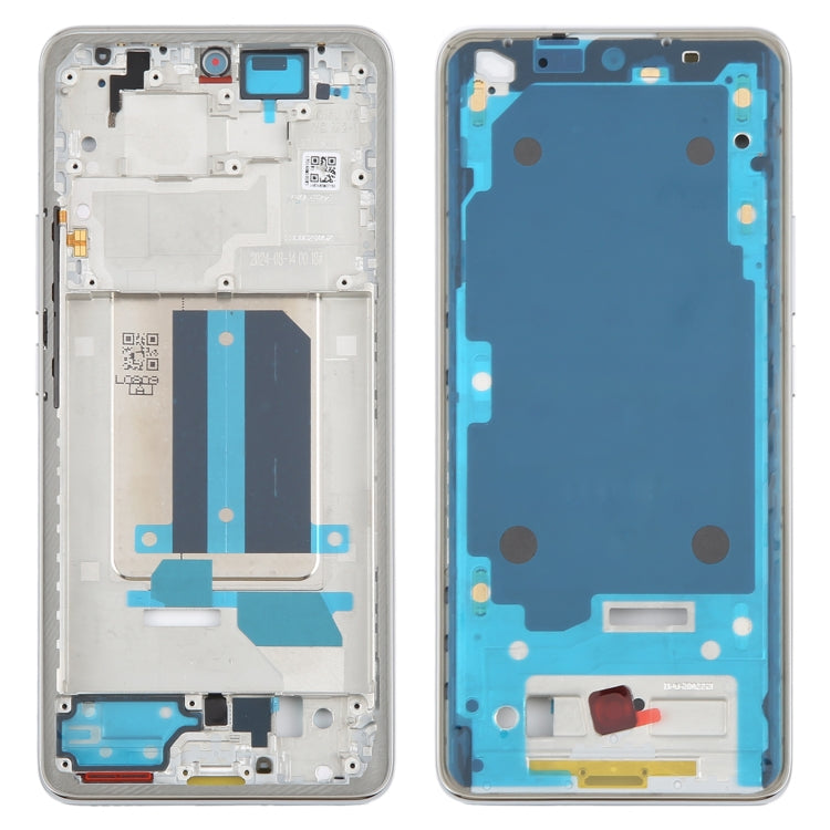 For Xiaomi Redmi Note 14 Pro+ 5G  Original Middle Frame Bezel Plate (Silver)