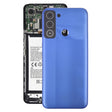 For Tecno Pop 5 LTE Original Battery Back Cover(Blue) - Back Cover by PMc TechLife | Online Shopping South Africa | PMc TechLife | Buy Now Pay Later Mobicred