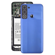 For Tecno Pop 5 LTE Original Battery Back Cover(Blue)