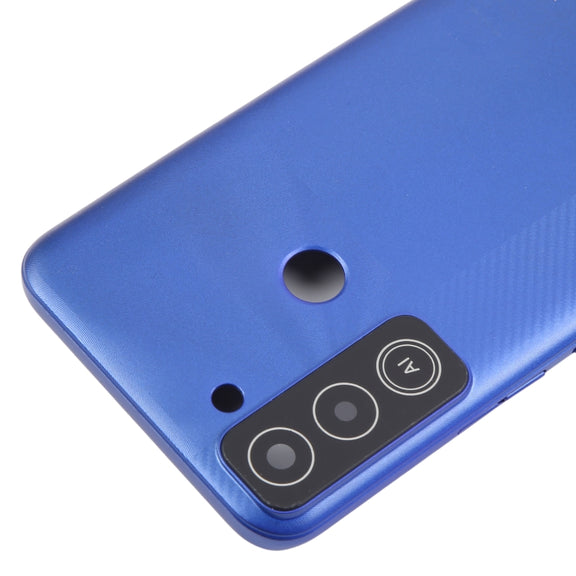 For Tecno Pop 5 LTE Original Battery Back Cover(Blue)