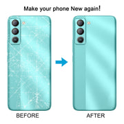 For Tecno Pop 5 LTE Original Battery Back Cover(Silver)