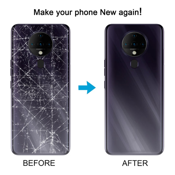 For Tecno Spark 6 Original Battery Back Cover(Black)