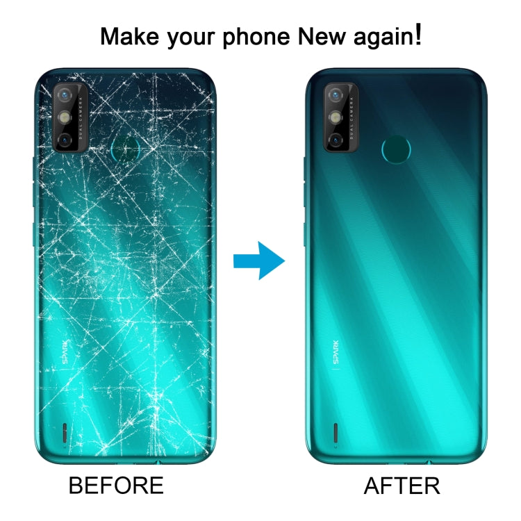 For Tecno Spark 6 Go Original Battery Back Cover(Blue)