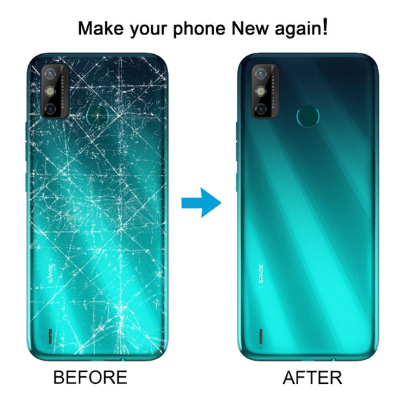 For Tecno Spark 6 Go Original Battery Back Cover(Blue)
