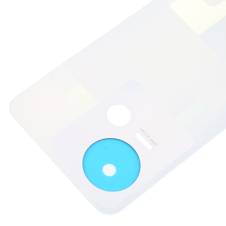 For Tecno Spark 10 5G Original Battery Back Cover(White)