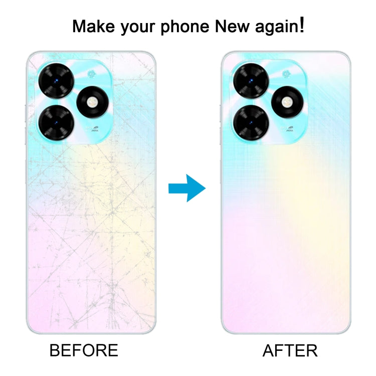 For Tecno Spark 20C Original Battery Back Cover(White)