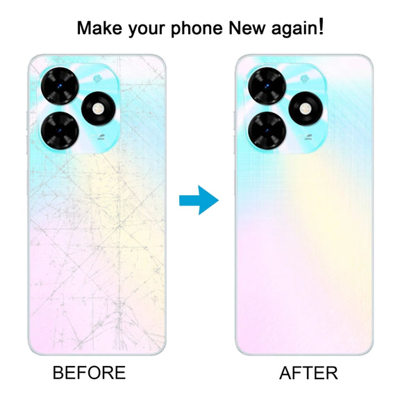For Tecno Spark 20C Original Battery Back Cover(Black)