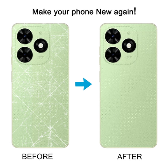 For Tecno Spark Go 2024 Original Battery Back Cover(Black)