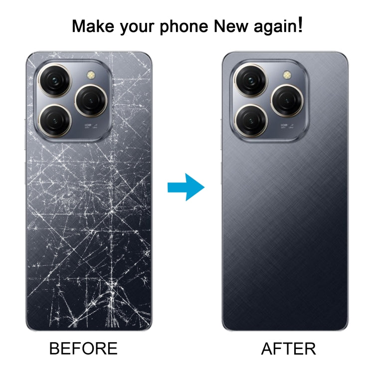 For Tecno Spark 20 Pro Original Battery Back Cover (Gold)