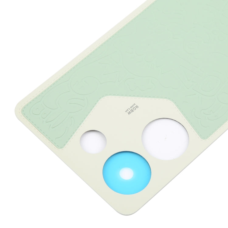 For Tecno Camon 20 Original Battery Back Cover(Green)
