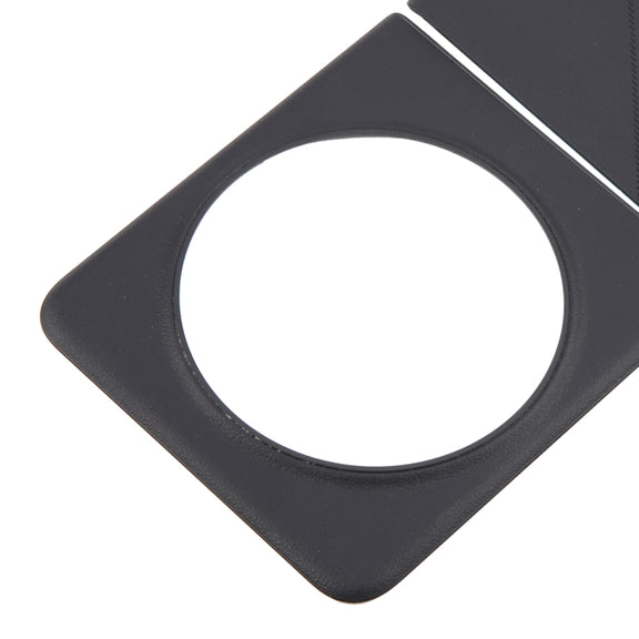 For Tecno Phantom V Flip Original Battery Back Cover(Black)