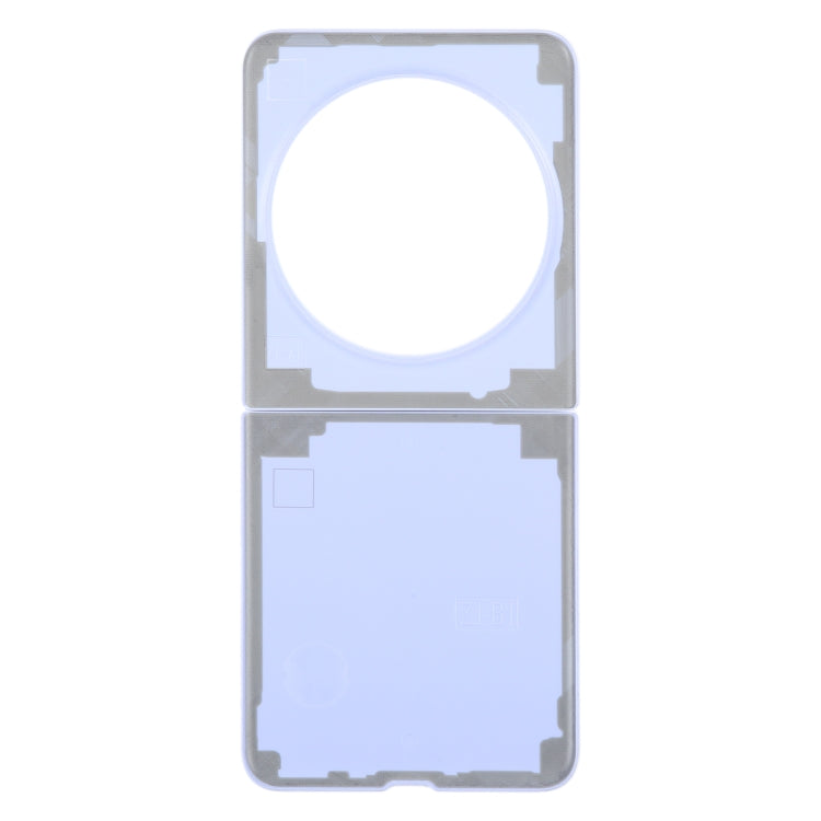 For Tecno Phantom V Flip Original Battery Back Cover(Purple)