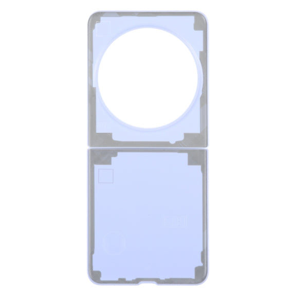 For Tecno Phantom V Flip Original Battery Back Cover(Purple)