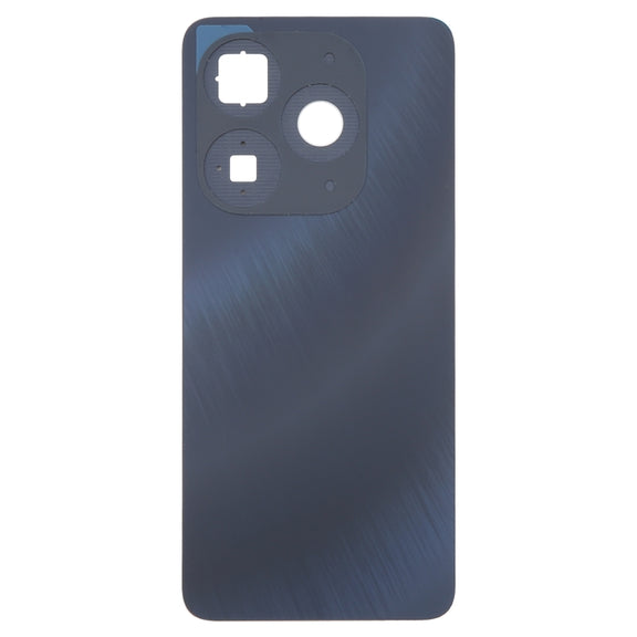 For itel P55 A666L Original Battery Back Cover(Black)