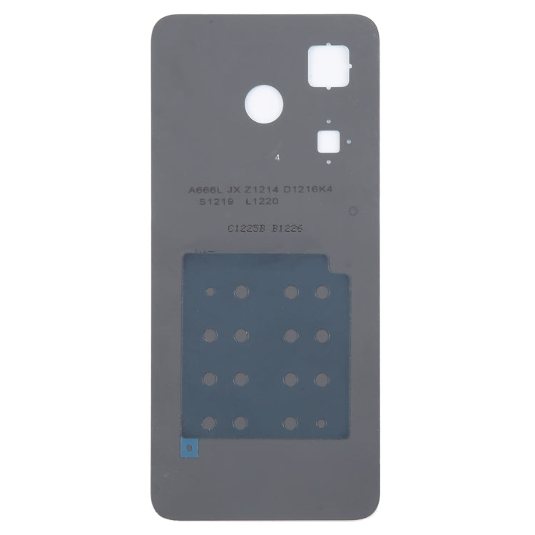 For itel P55 A666L Original Battery Back Cover(Blue)