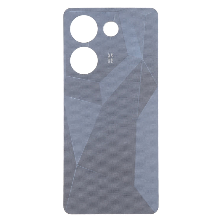 For Tecno Camon 20 Pro Original Battery Back Cover(Black)