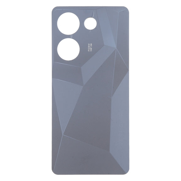 For Tecno Camon 20 Pro Original Battery Back Cover(Black)