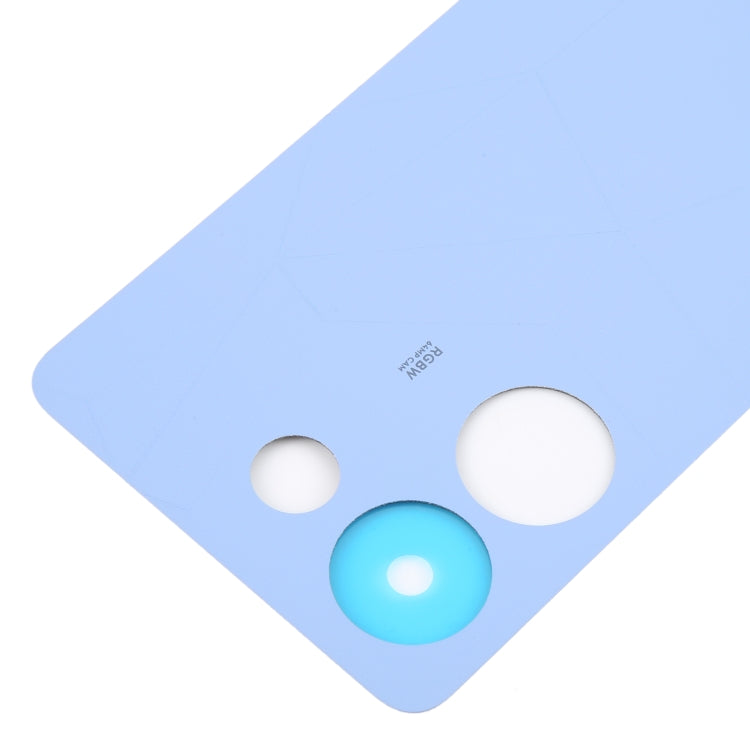 For Tecno Camon 20 Pro Original Battery Back Cover(Blue)