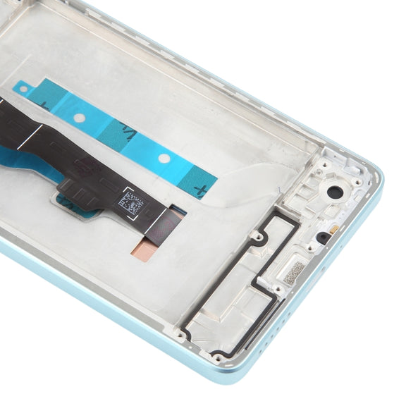 For Xiaomi Poco X6 Neo Original LCD Screen Digitizer Full Assembly with Frame (Green)