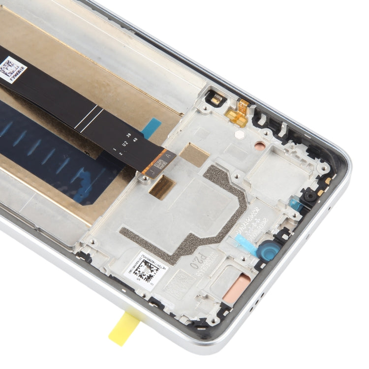 For Xiaomi Redmi K70E Original LCD Screen Digitizer Full Assembly with Frame (White)