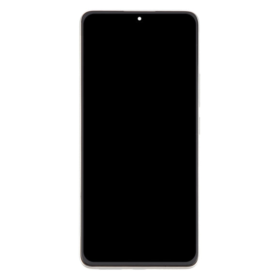 For Xiaomi Poco F6 Original LCD Screen Digitizer Full Assembly with Frame (Silver)