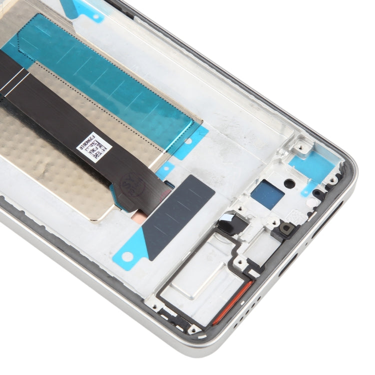 For Xiaomi Poco F6 Original LCD Screen Digitizer Full Assembly with Frame (Silver)