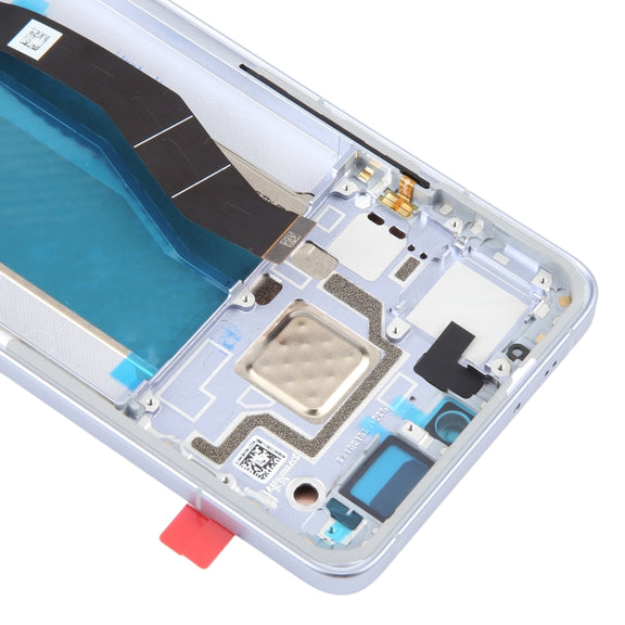 For Xiaomi 14T Pro Original LCD Screen Digitizer Full Assembly with Frame (Blue)