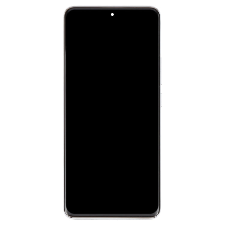 For Xiaomi Redmi Note 14 Pro 5G Original LCD Screen Digitizer Full Assembly with Frame (Silver)