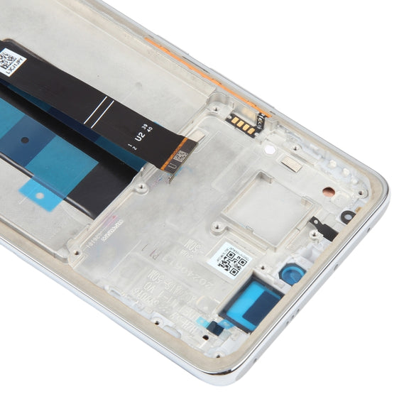 For Xiaomi Redmi Note 14 Pro 5G Original LCD Screen Digitizer Full Assembly with Frame (Silver)